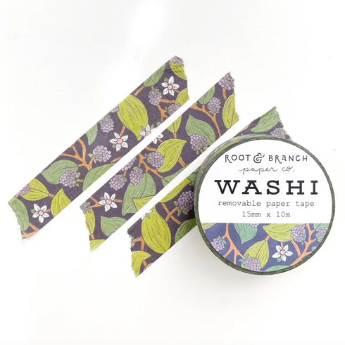 WASHI TAPE WILD BLACKBERRY