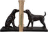 BLACK DOG BOOKENDS