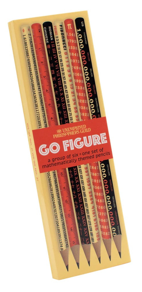 GO FIGURE PENCIL SET