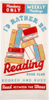 READING DINER TEA TOWEL