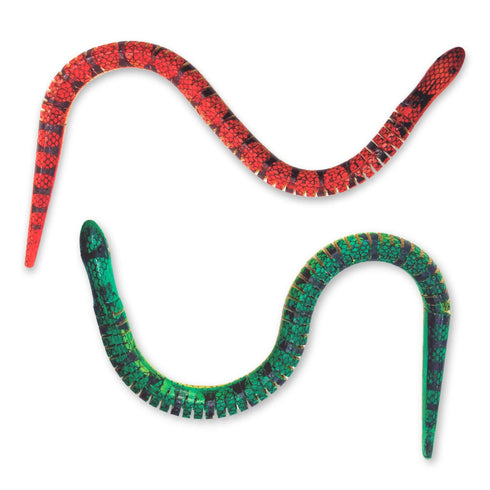 Twisty Wooden Snakes Assorted
