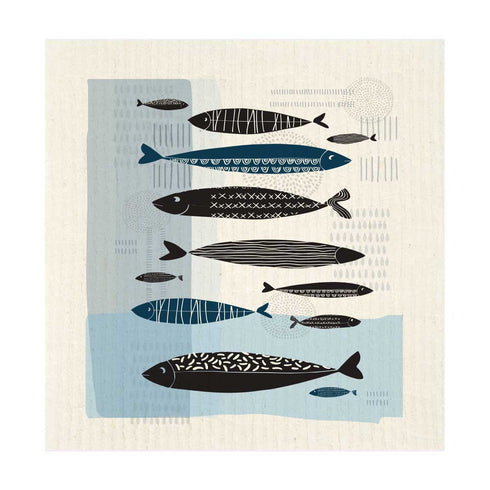 BLUE FISH SWEDISH DISHCLOTH