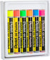 PENTEL ARTS FLUORESCENT OIL PASTELS - 6 COLORS
