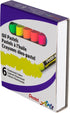 PENTEL ARTS FLUORESCENT OIL PASTELS - 6 COLORS