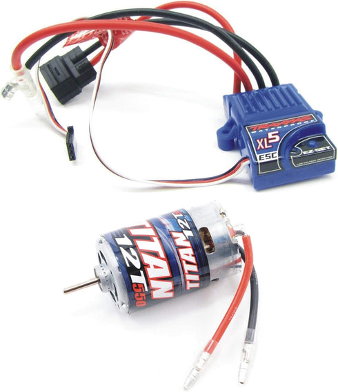 TRAXXAS ESC XL-5 WATERPROOF FWD/REV ESC WITH LOW VOLTAGE DETECTION (LVD)