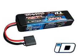 TRX-2869X TRAXXAS 7600MAH 7.4V 2-CELL 25C LIPO BATTERY