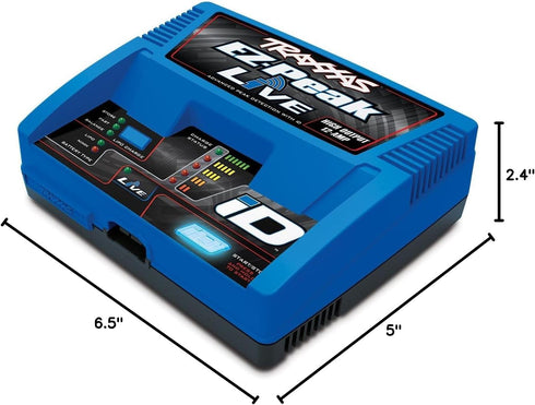 TRAXXAS 2971 EZ-PEAK LIVE 12-AMP NIMH/LIPO FAST CHARGER WITH ID TECHNOLOGY