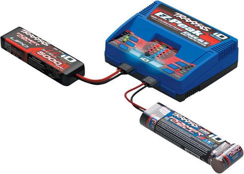 TRAXXAS EZ-PEAK PLUS 100 WATT NIMH/LIPO DUAL CHARGER WITH ID SYSTEM