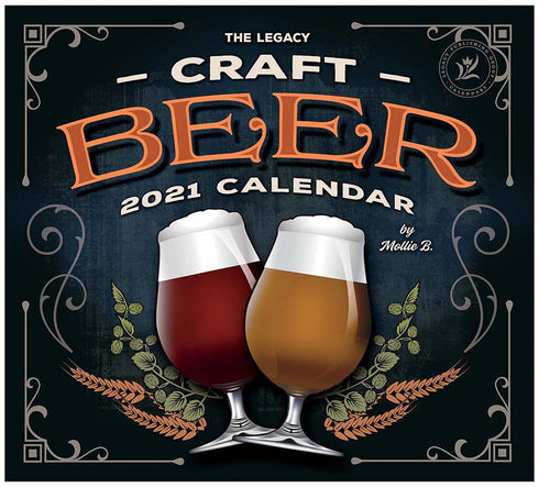 CRAFT BEER 2021 WALL CALENDAR