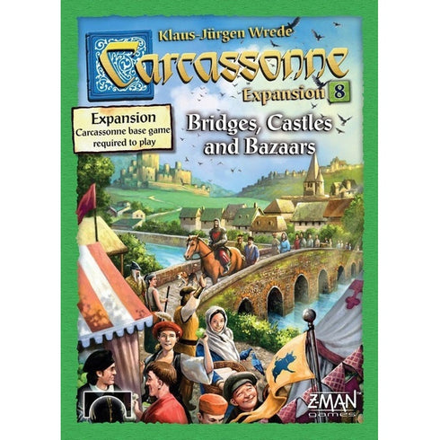 CARCASSONNE EXPANSION 8: BRIDGES, CASTLES AND BAZAARS