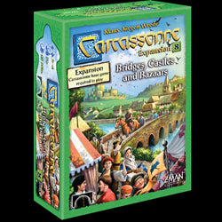 CARCASSONNE EXPANSION 8: BRIDGES, CASTLES AND BAZAARS