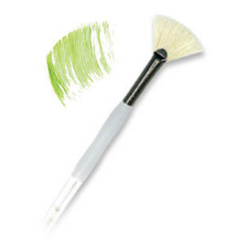 SG BRISTLE FAN 4 PAINT BRUSH