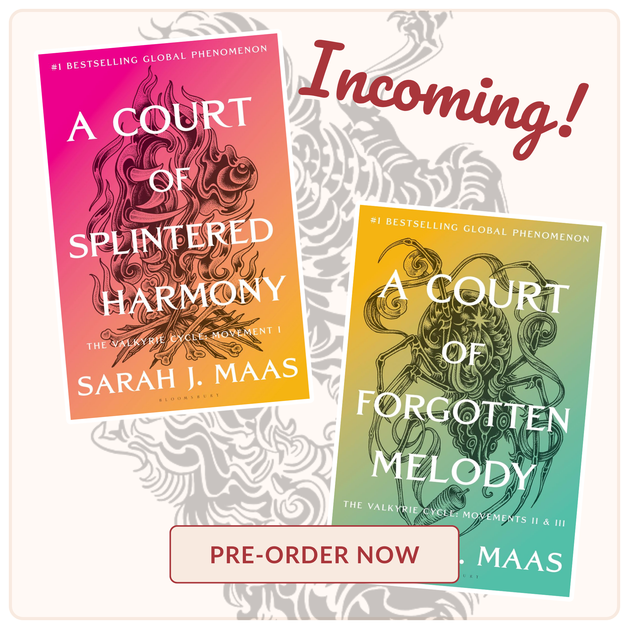 Incoming "ACOTAR" Books!