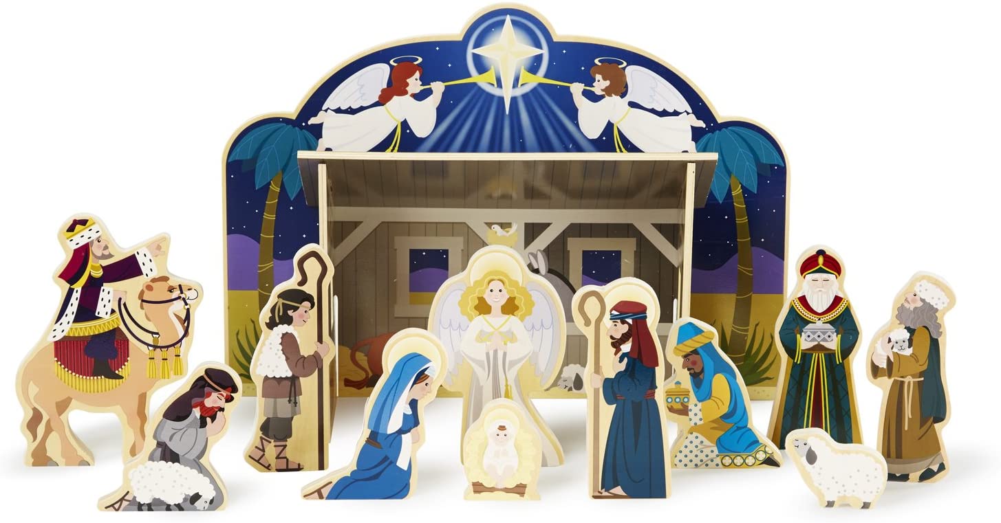 Wooden Nativity Set 0000772038584