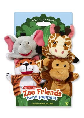 M&D Zoo Friends Hand Puppets Melissa & Doug 80 0000772090810