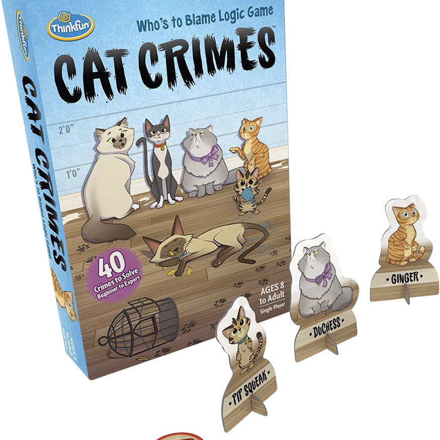 Cat Crimes Logic Game by Ravensburger 20 0019275015503