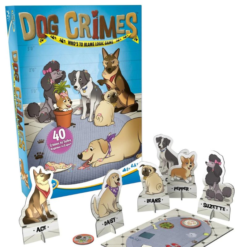 Dog Crimes Logic Game By Ravensburger 20 0019275015527