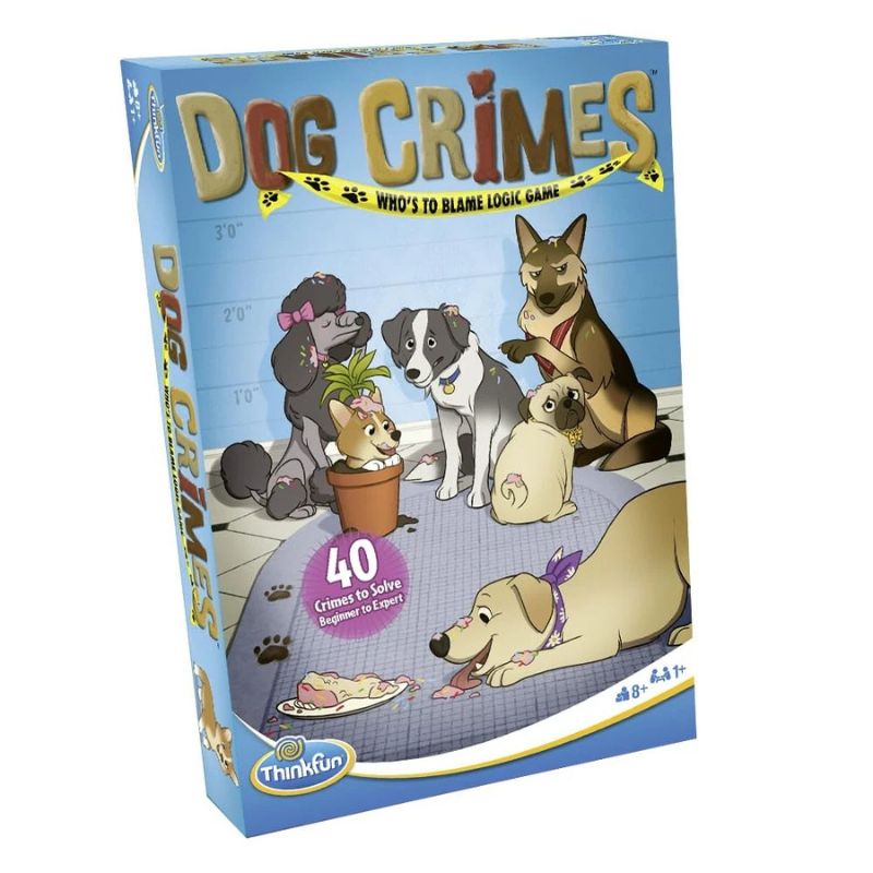 Dog Crimes Logic Game By Ravensburger 20 0019275015527_1