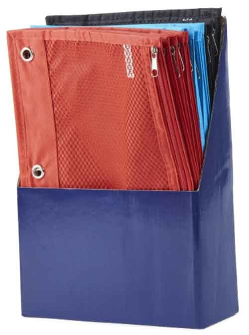 Pencil Pouch Ast Colors 026487763306