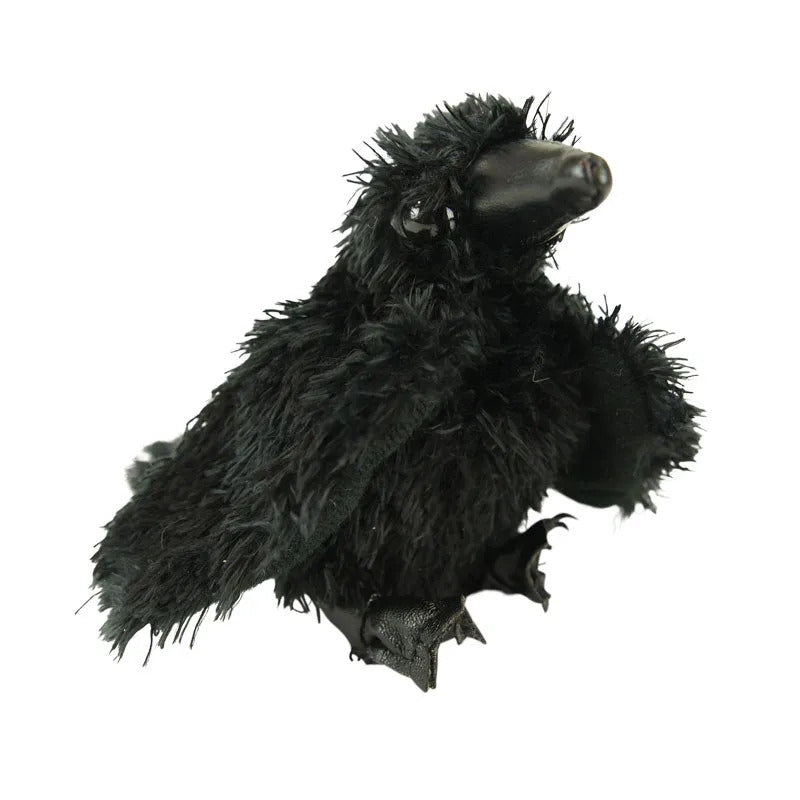 Mini Raven Finger Puppet from Folkmanis 80 0638348026989