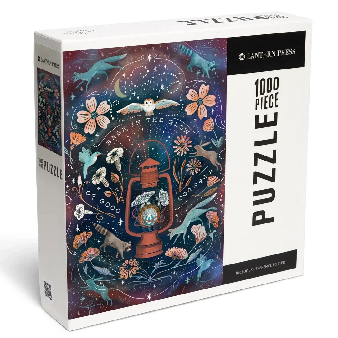 Bask in the Glow 1000 Piece Jigsaw Puzzle from Lantern Press 20 0744252976002