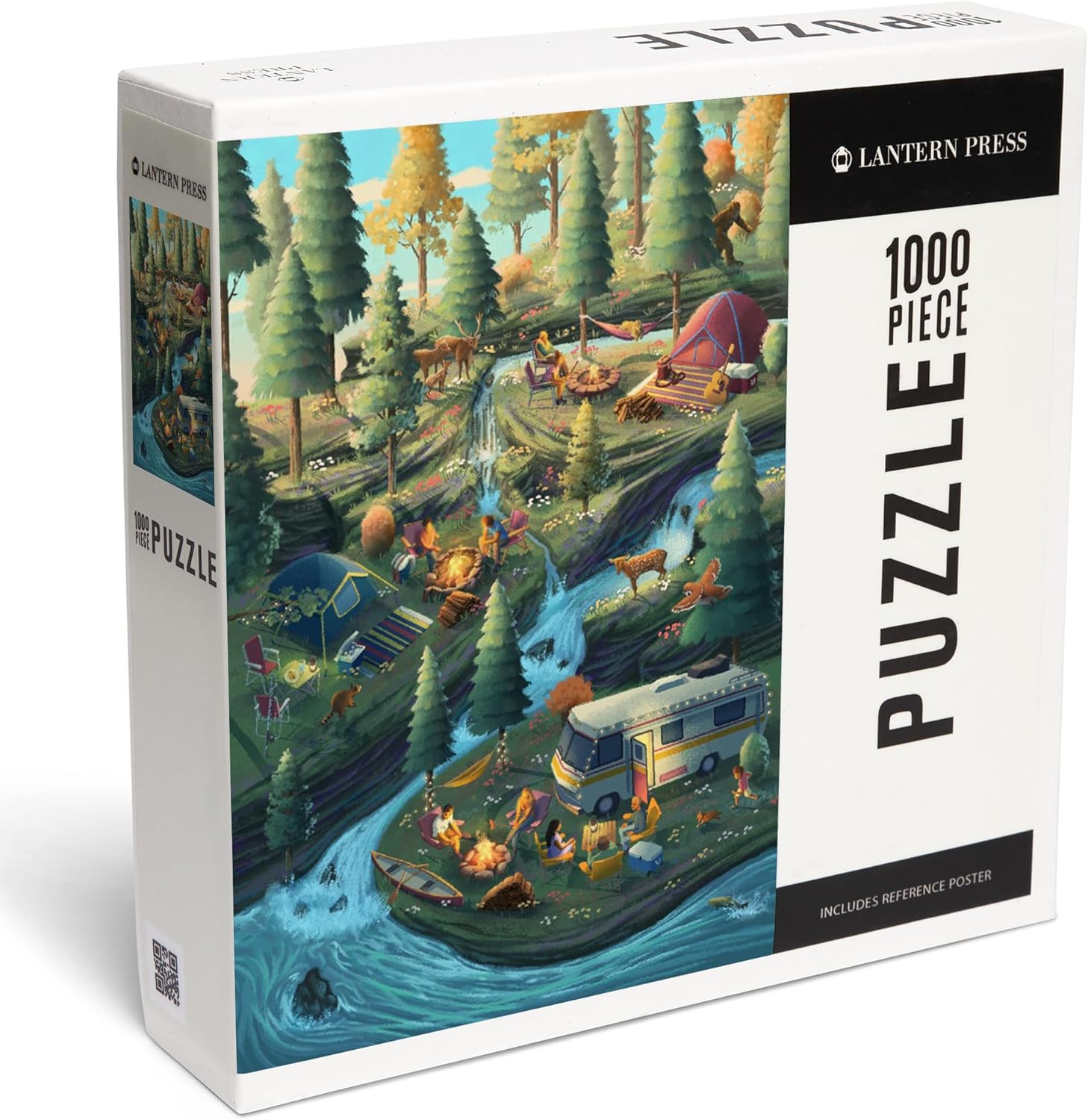 Camping Enjoyment 1000 Piece Jigsaw Puzzle from Lantern Press 20 0744252996765