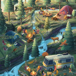 Camping Enjoyment 1000 Piece Jigsaw Puzzle from Lantern Press 20 0744252996765_81616612-21c2-413b-95a6-ad7a08713cb4