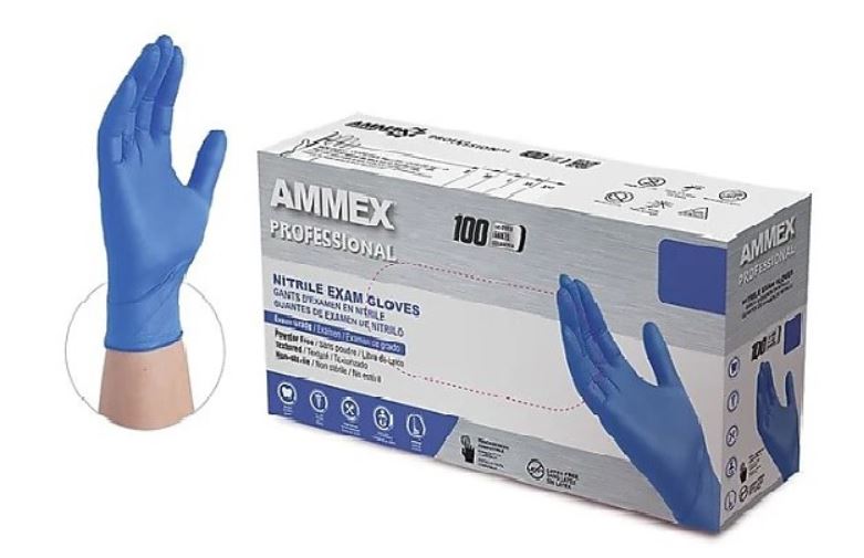 Nitrile Exam Gloves, Medium, 3 Mil, Box Of 100 084-148