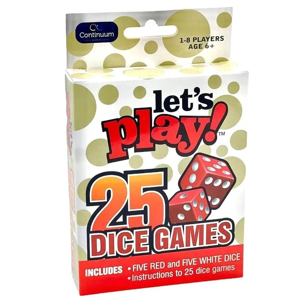 Let's Play 25 Dice Games - Continuum Games 20 0899600003968