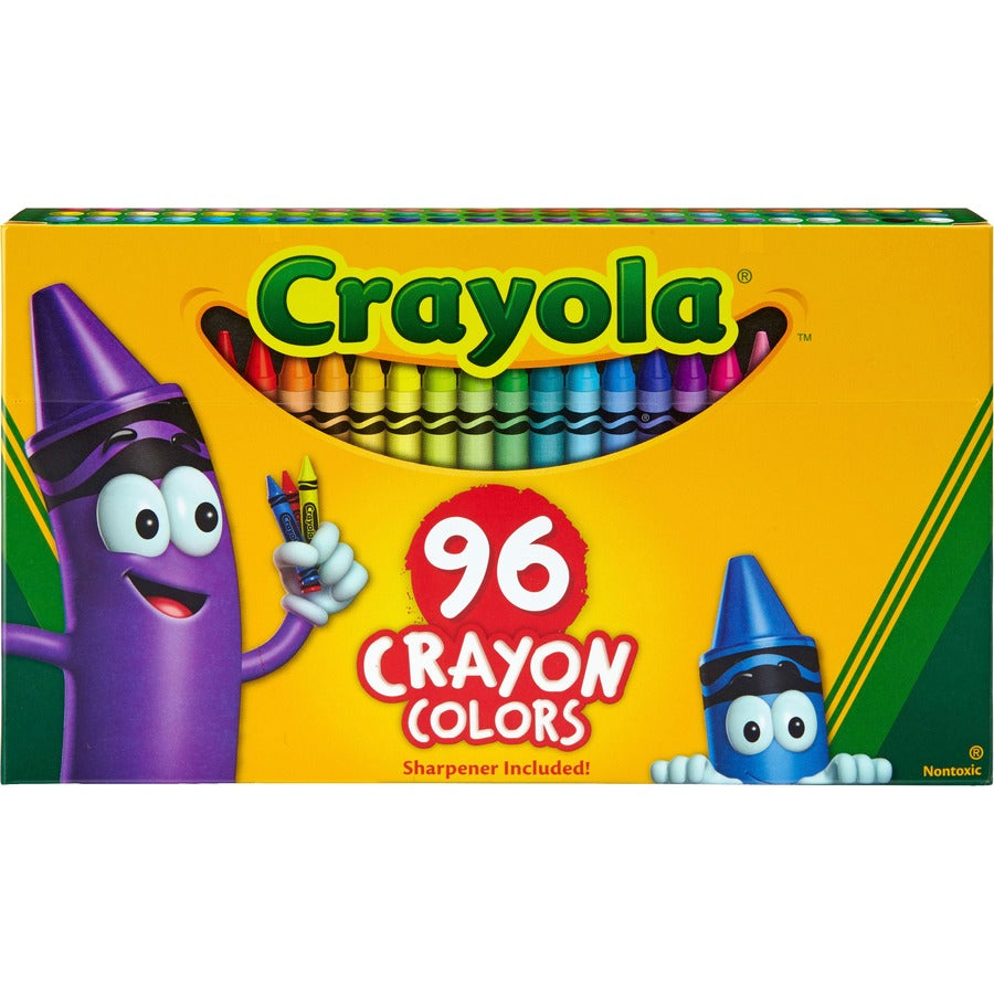 96 Color Crayola Crayons 116-598