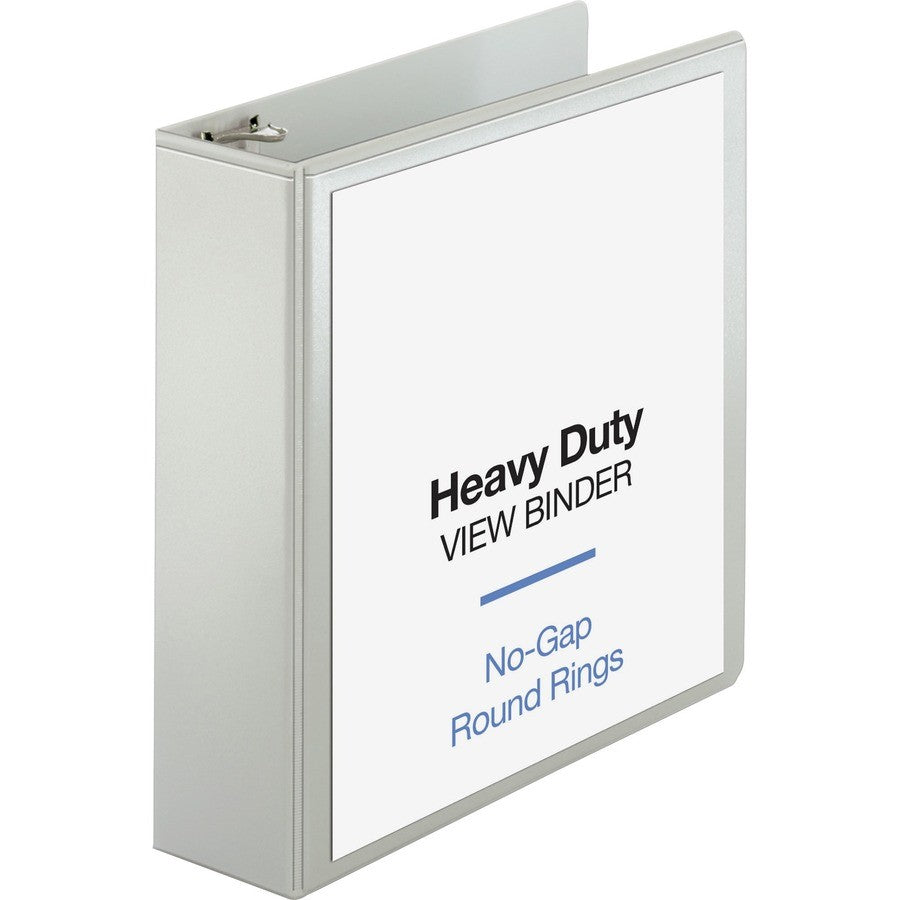 3" White Binder Clearview 117-604