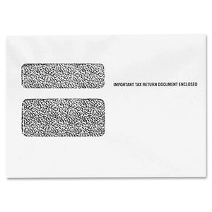 W-2 DBL WINDOW ENVELOPE 130-702