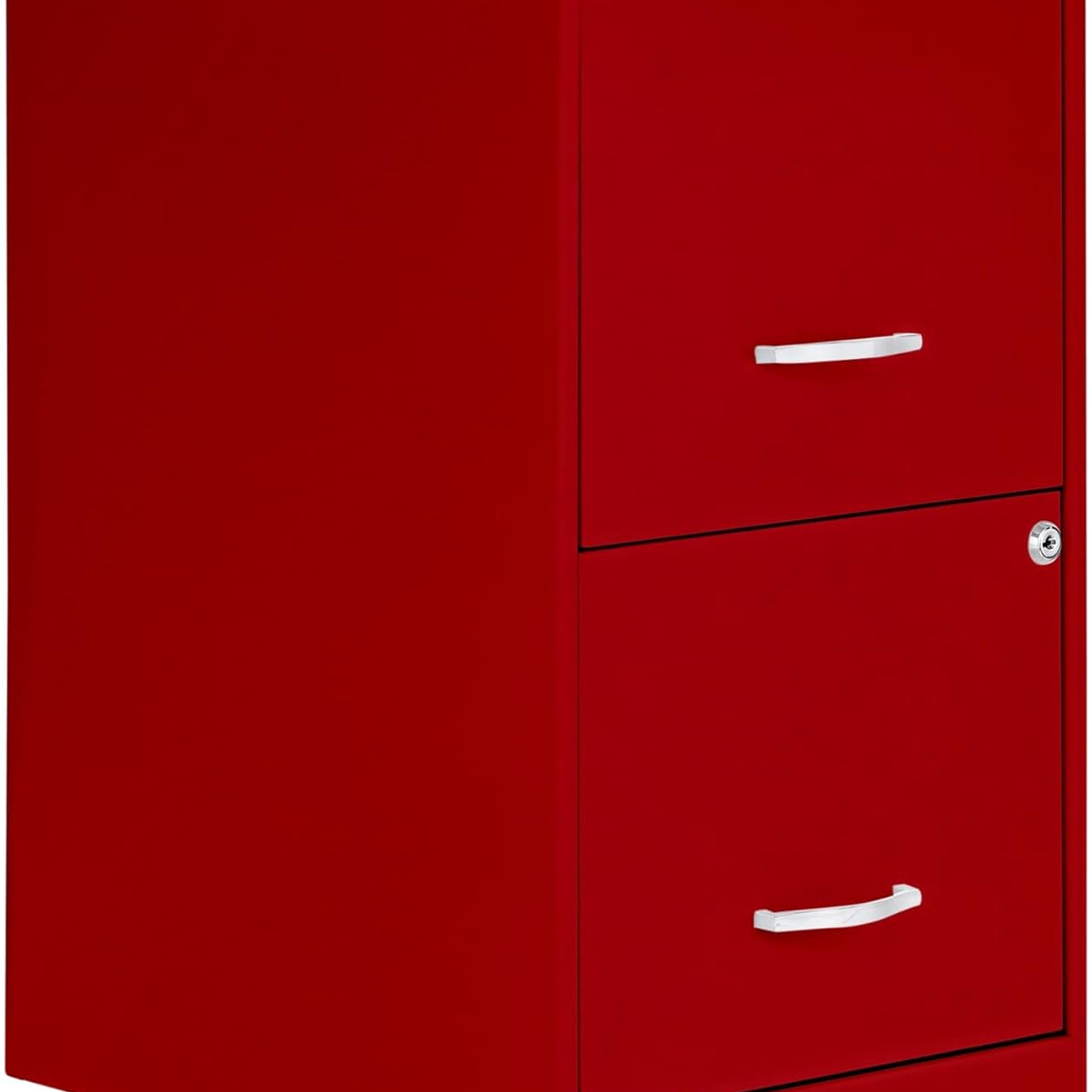 **2 Drawer File Cabinet Red - Kittitas County Orders Only 133-910