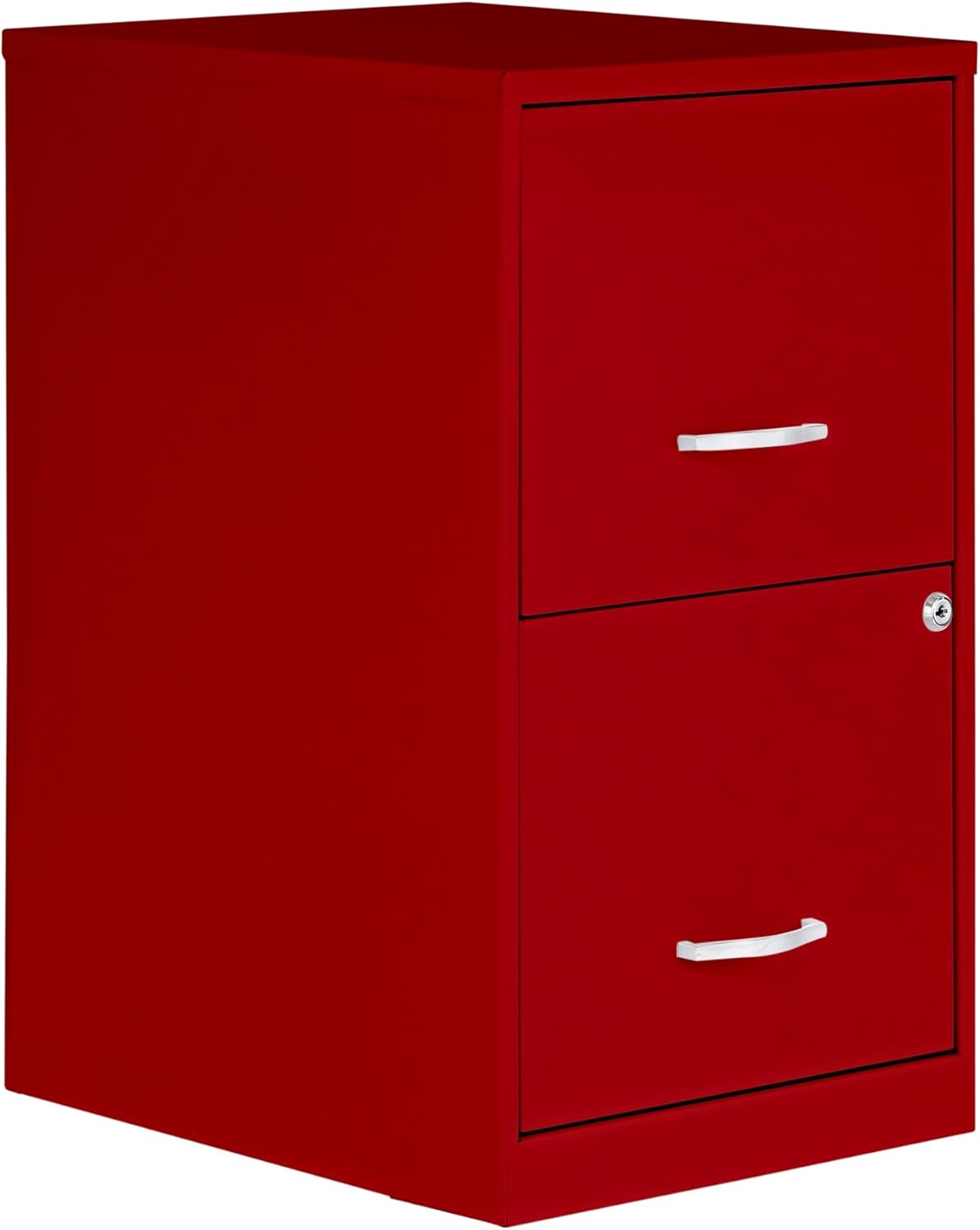 **2 Drawer File Cabinet Red - Kittitas County Orders Only 133-910