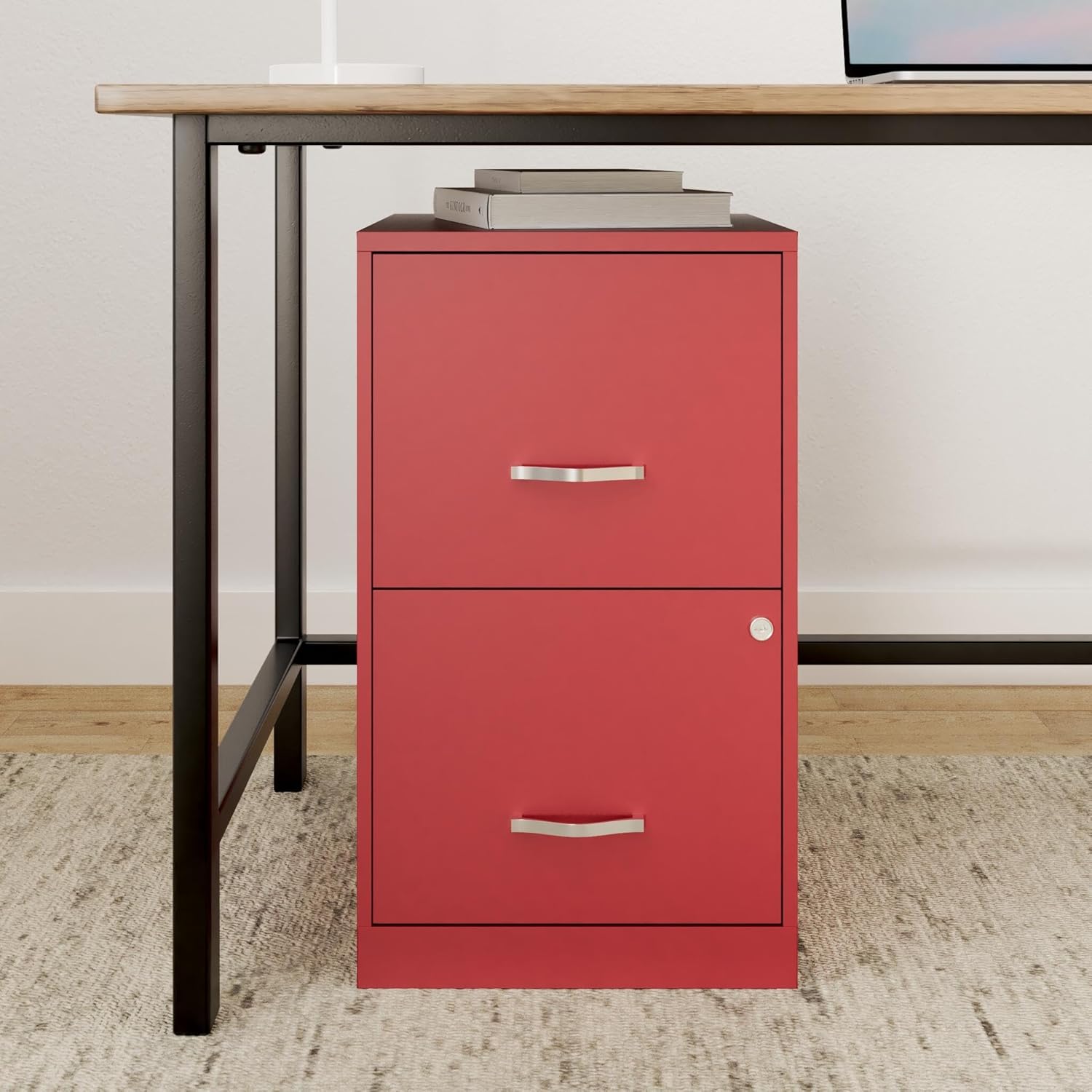 **2 Drawer File Cabinet Red - Kittitas County Orders Only 133-910_1
