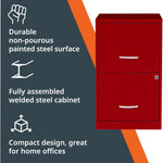**2 Drawer File Cabinet Red - Kittitas County Orders Only 133-910_4