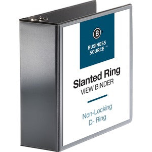 4" D Ring Clear View Black 137-851