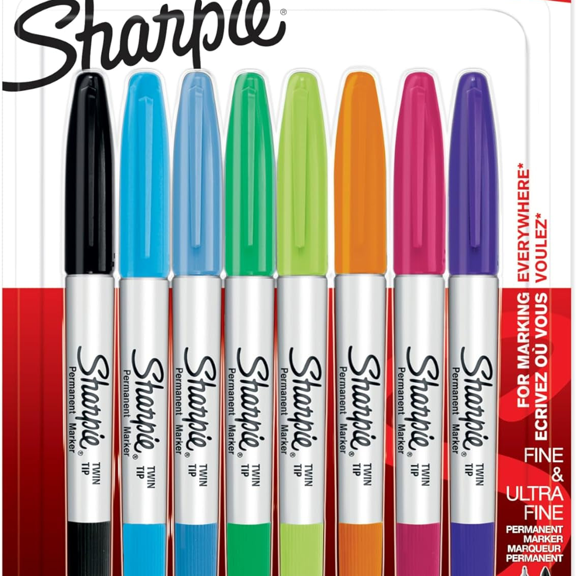 Sharpie Twin Tip Set Fine/Ultr 40 137-936