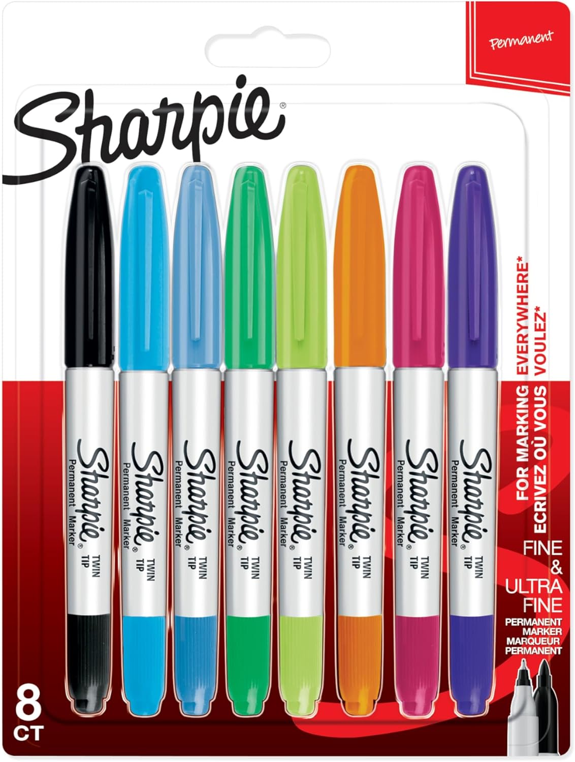 Sharpie Twin Tip Set Fine/Ultr 40 137-936_45b47042-041e-48b4-9bc0-b893f2c429a3