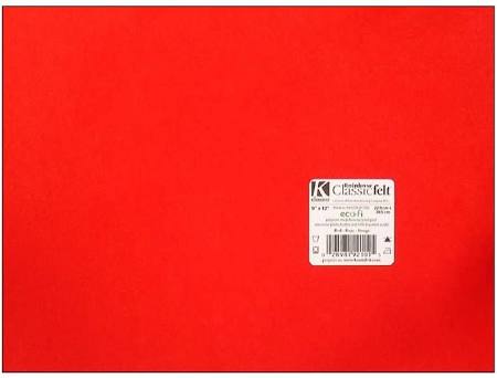 Felt Red 9X12 Sheet Arts & Crafts 150170_1256a2d3-7198-4630-833d-b900f6482f9a