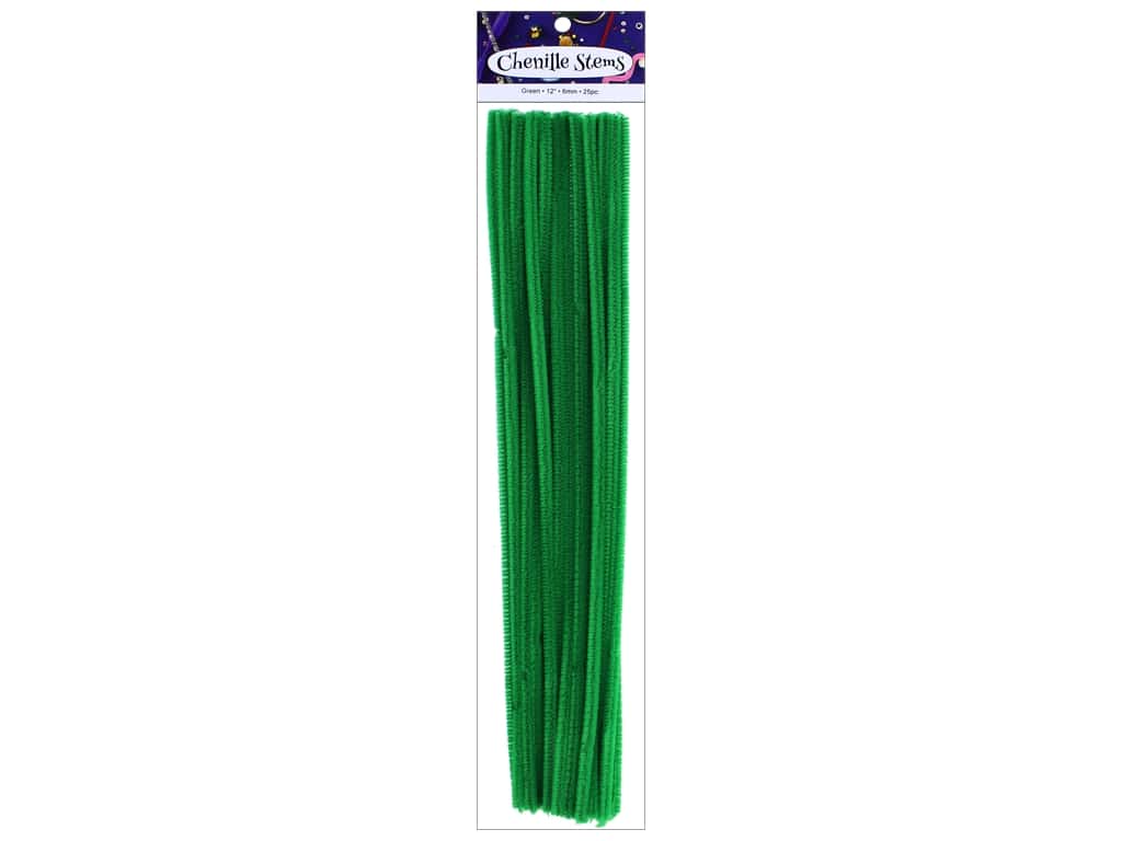 Chen Green Chenille Stems Pipe Cleaner Arts & Crafts 150730_9950c880-6716-466c-9f93-20f1500c1751