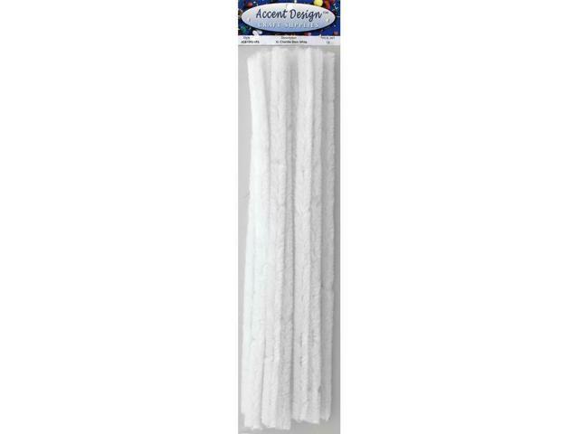 White Chenille Stems Pipe Cleaner Arts & Crafts 150738_6159d2d3-ffb8-4c0c-a626-f2faa658393c