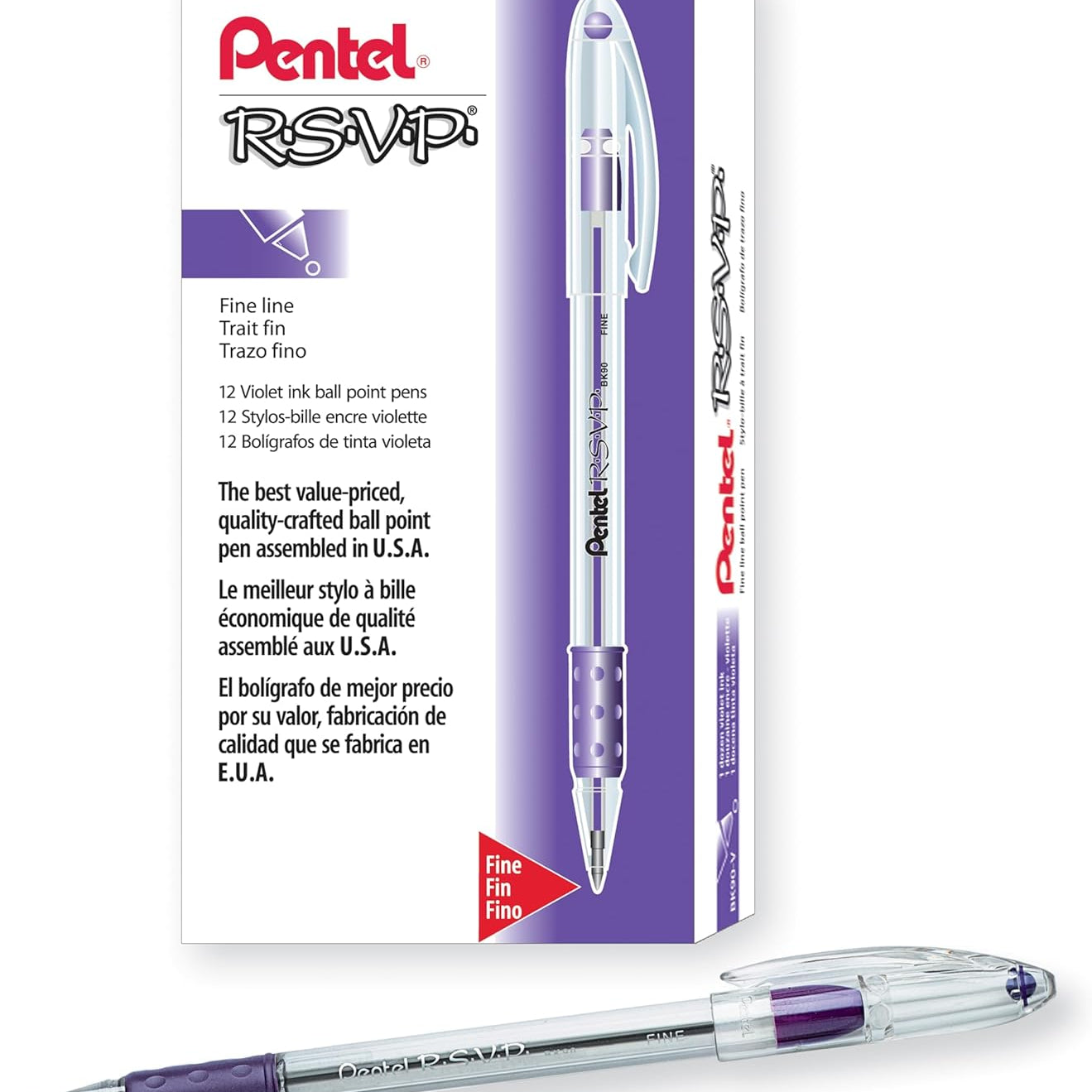RSVP PURPLE FINE 150944