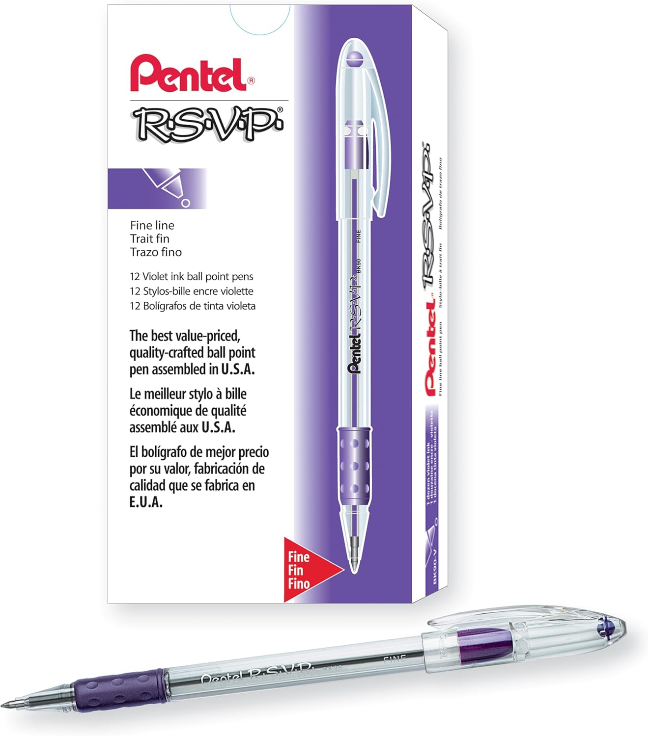 RSVP PURPLE FINE 150944