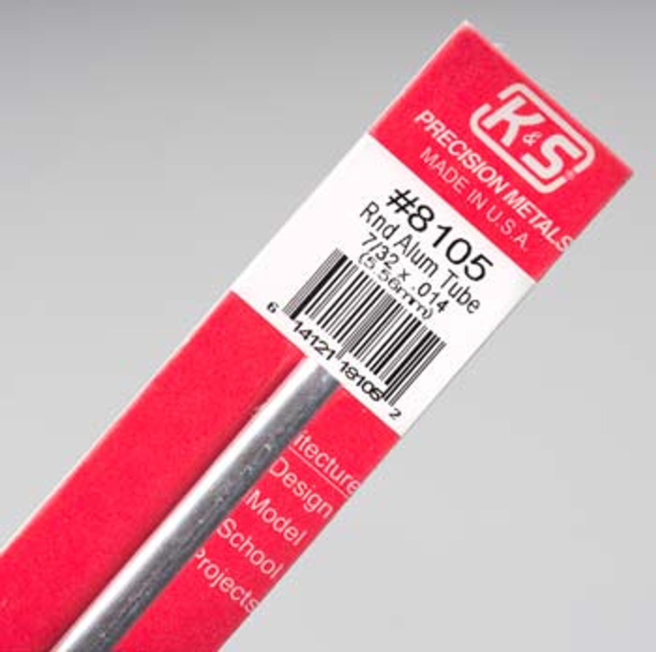 Round Aluminum Tube 7/32X12" 150948