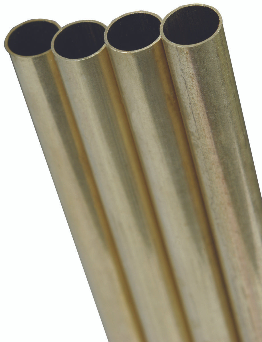 K&S Engineering 8128 5/32 Od Round Brass Tube 151274