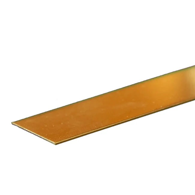 #237 BRASS STRIPS .025X1 Jerrol's Supplies