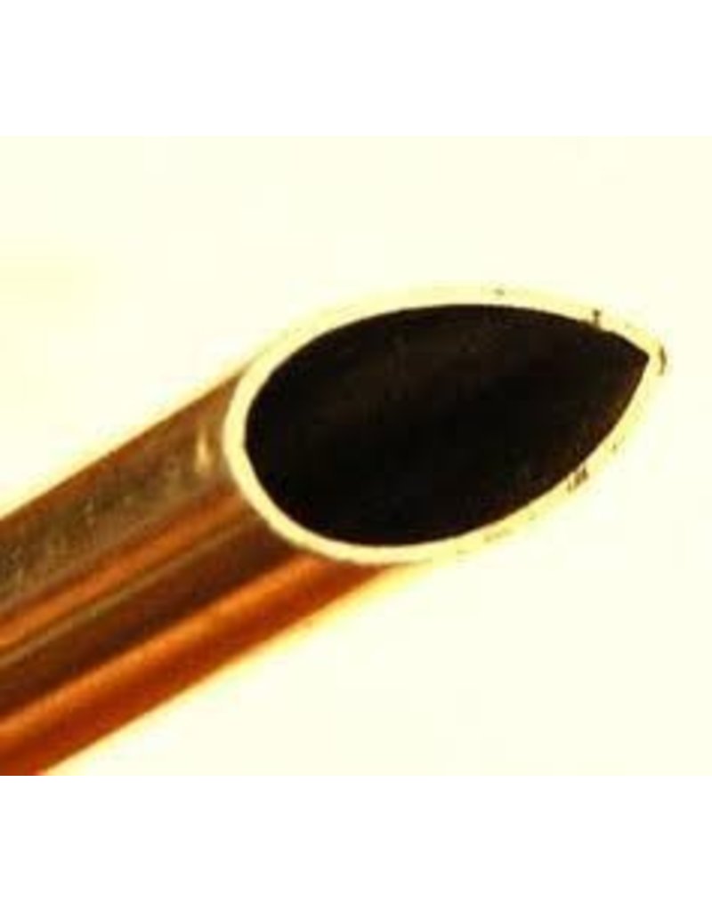 1/4 Brass Streamline 153215