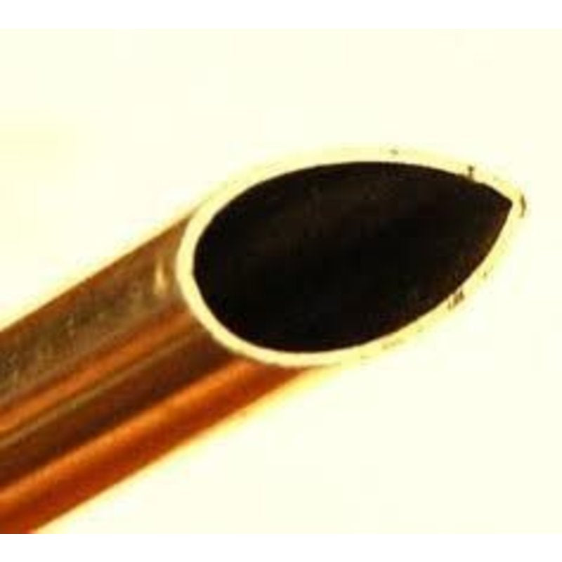 1/4 Brass Streamline 153215