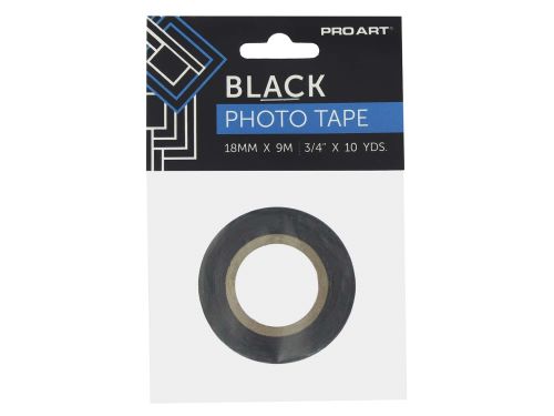 Pro Art Tape Photo .75 In. X 10 Yd Black 1 Arts & Crafts 153963